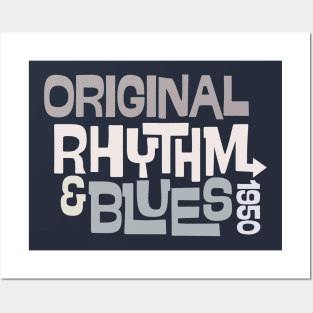 Original Rhythm and Blues Posters and Art